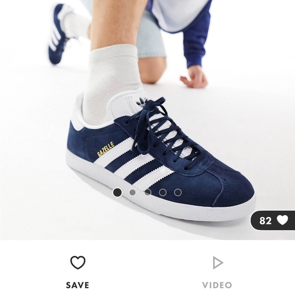 adidas Shoes - adidas Originals Gazelle sneakers in navy. New With Tags